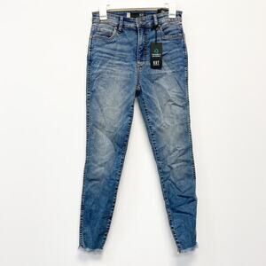 Kut From The Kloth Women's High Rise Donna Fab Ab Ankle Skinny Jeans Size‎ 0